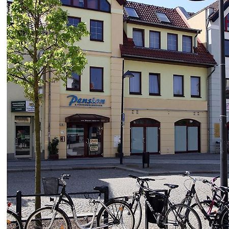 Pension Am Markt Lübben Buitenkant foto