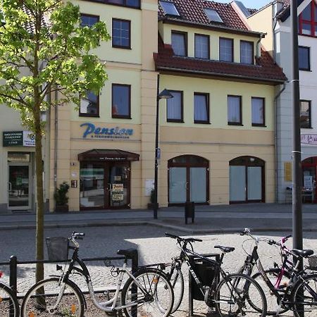 Pension Am Markt Lübben Buitenkant foto
