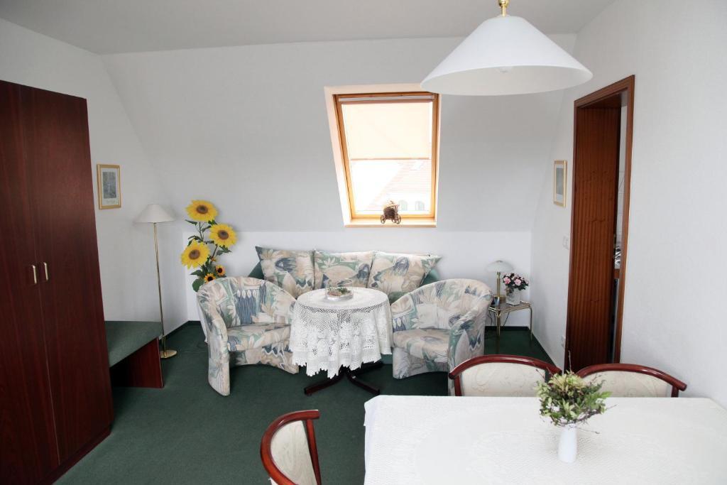 Pension Am Markt Lübben Kamer foto